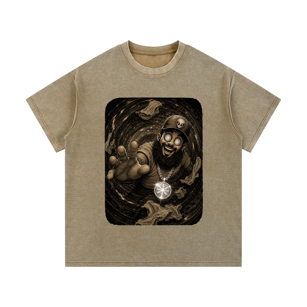 ICEMAN.AR “The Spiral Never Ends” Vintage Cryo Tee