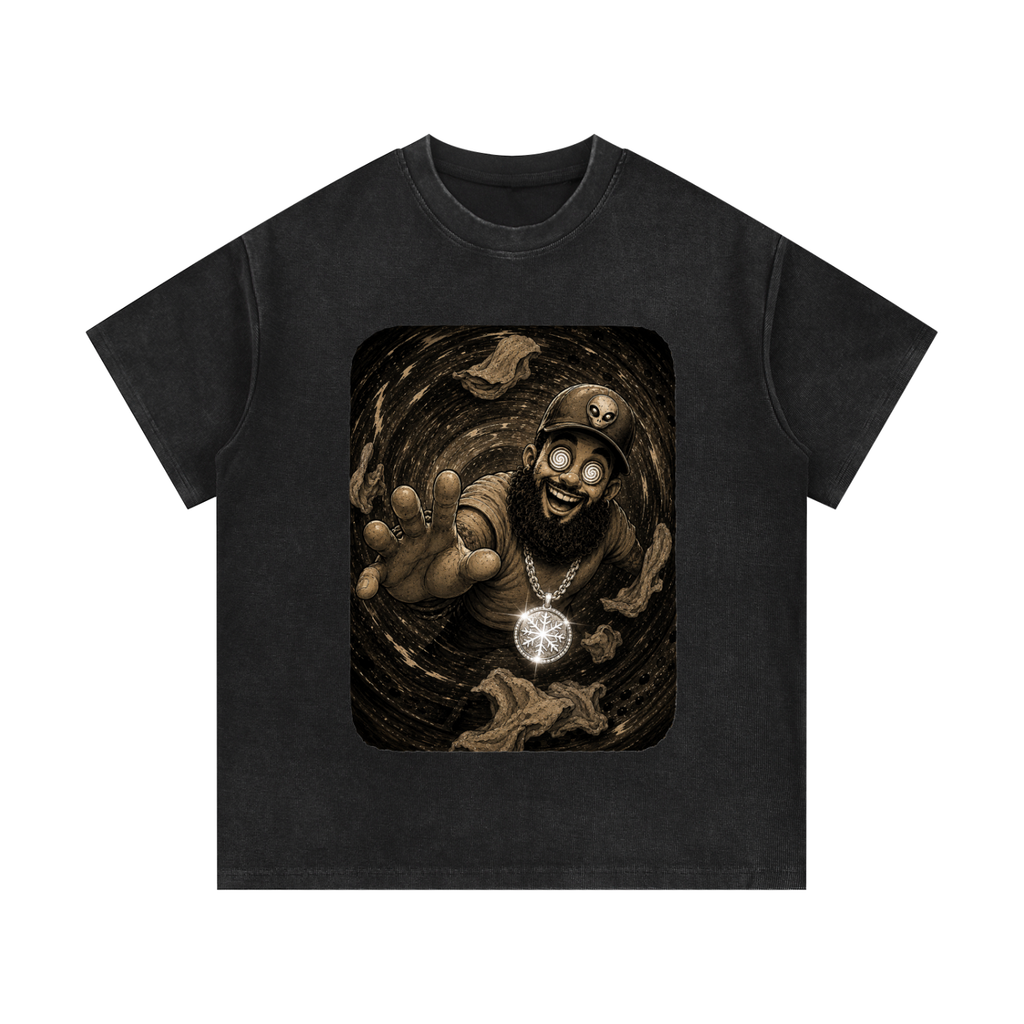 ICEMAN.AR “The Spiral Never Ends” Vintage Cryo Tee