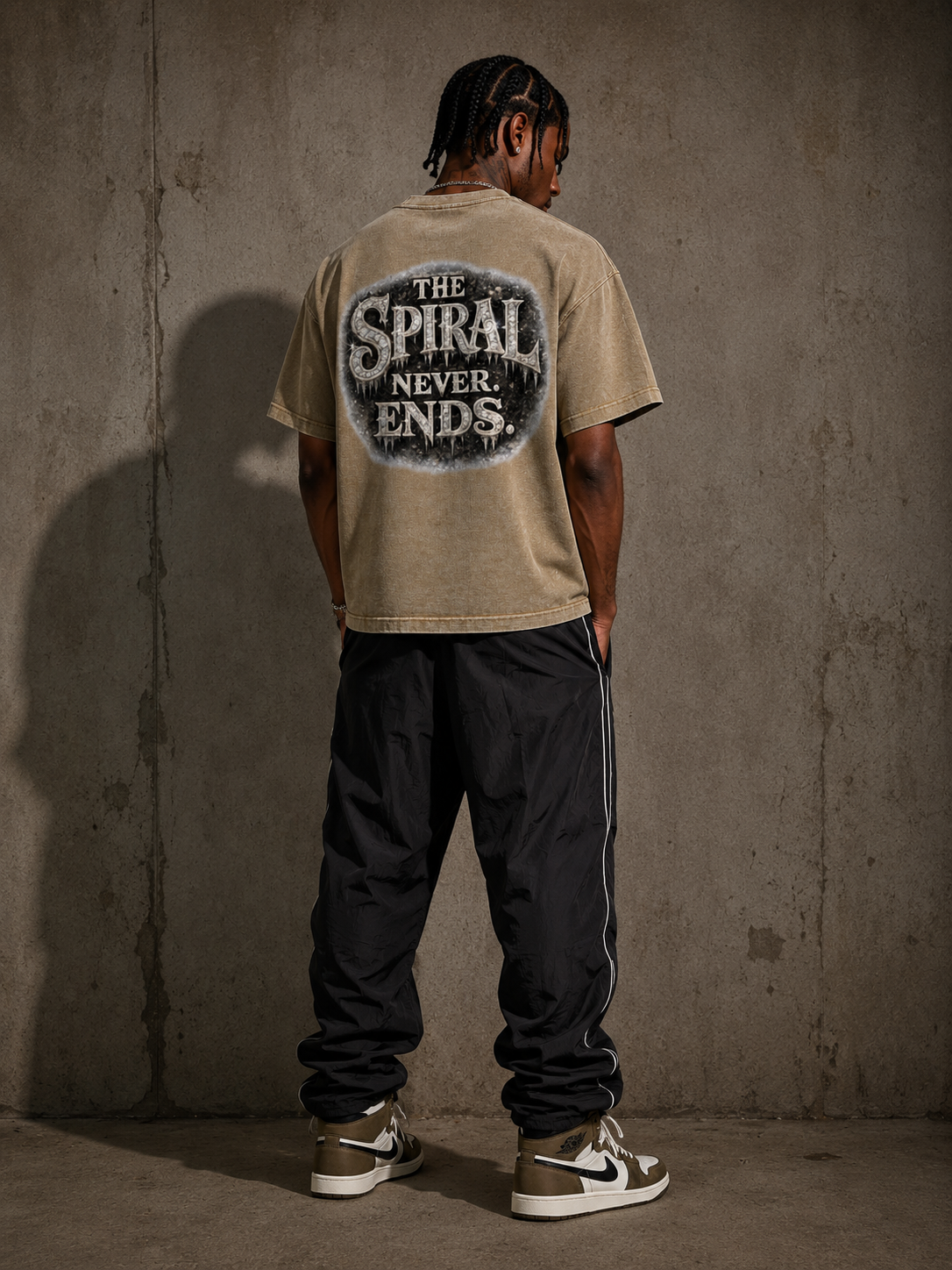 ICEMAN.AR “The Spiral Never Ends” Vintage Cryo Tee