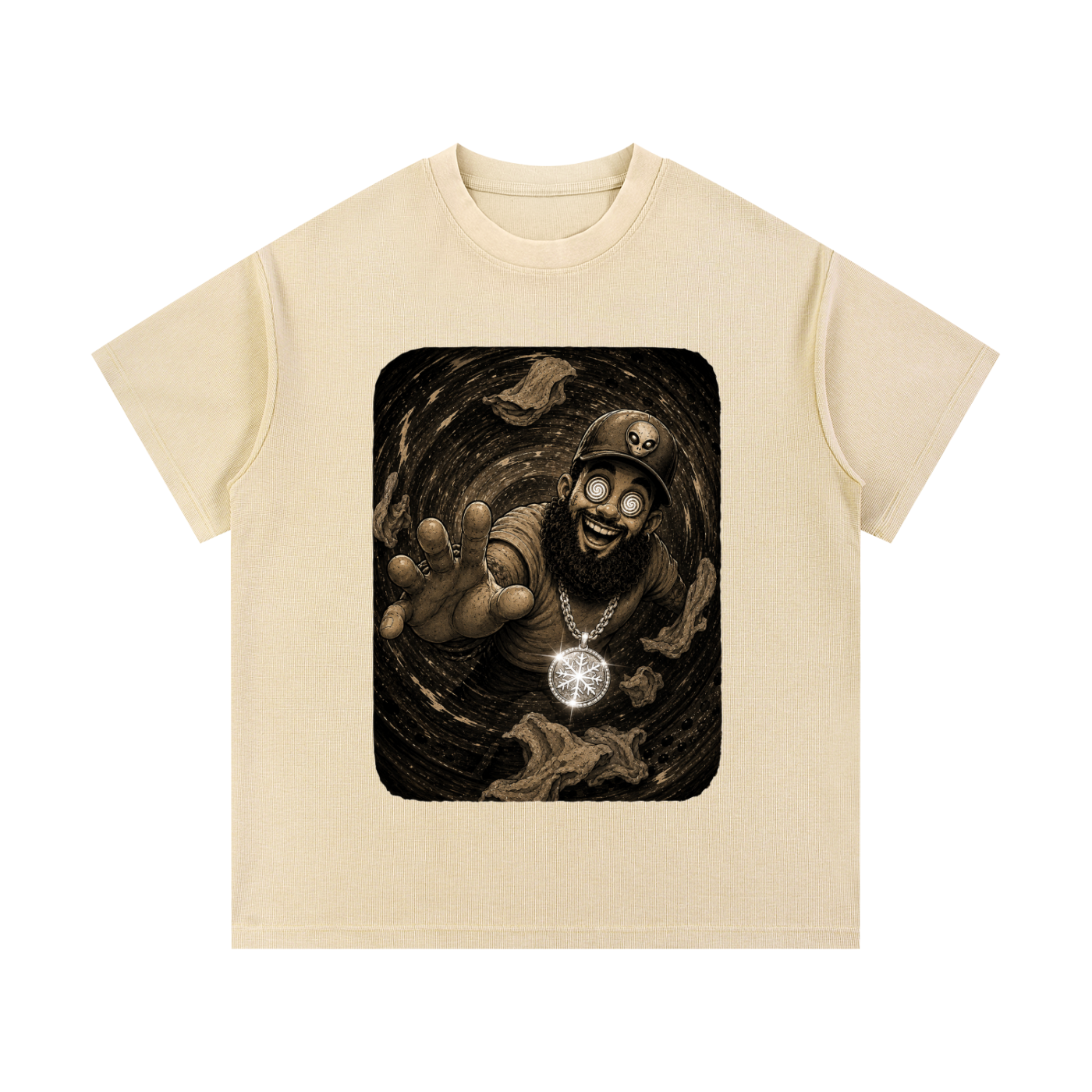 ICEMAN.AR “The Spiral Never Ends” Vintage Cryo Tee