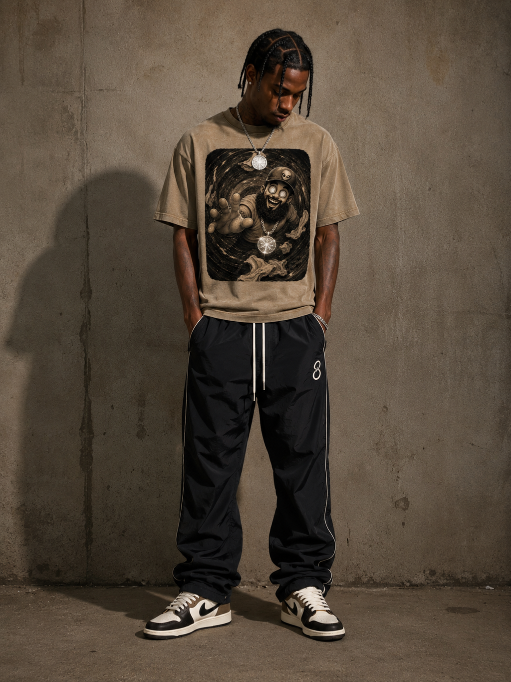ICEMAN.AR “The Spiral Never Ends” Vintage Cryo Tee